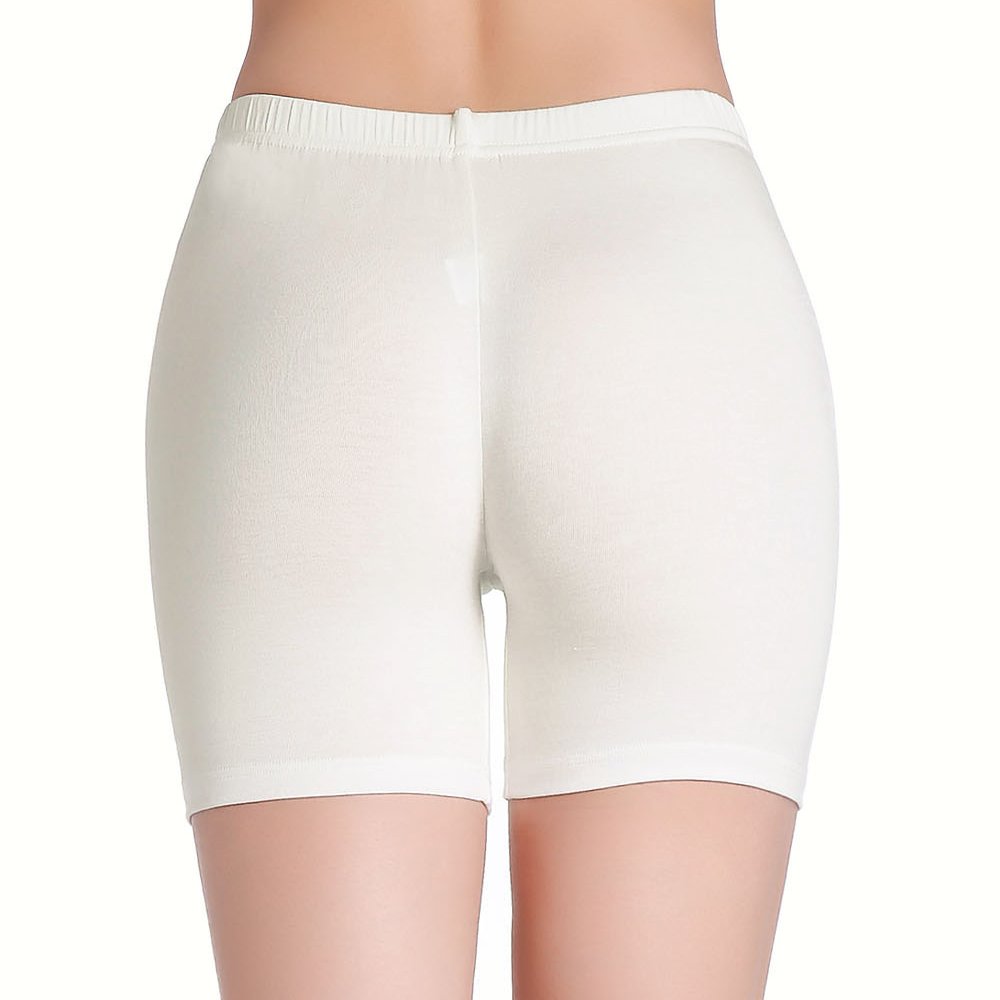 **CnlanRow Women's Under Skirt Leggings - Soft Ultra Stretch Short Leggings for Fitness, Yoga, Running & Everyday Wear**
