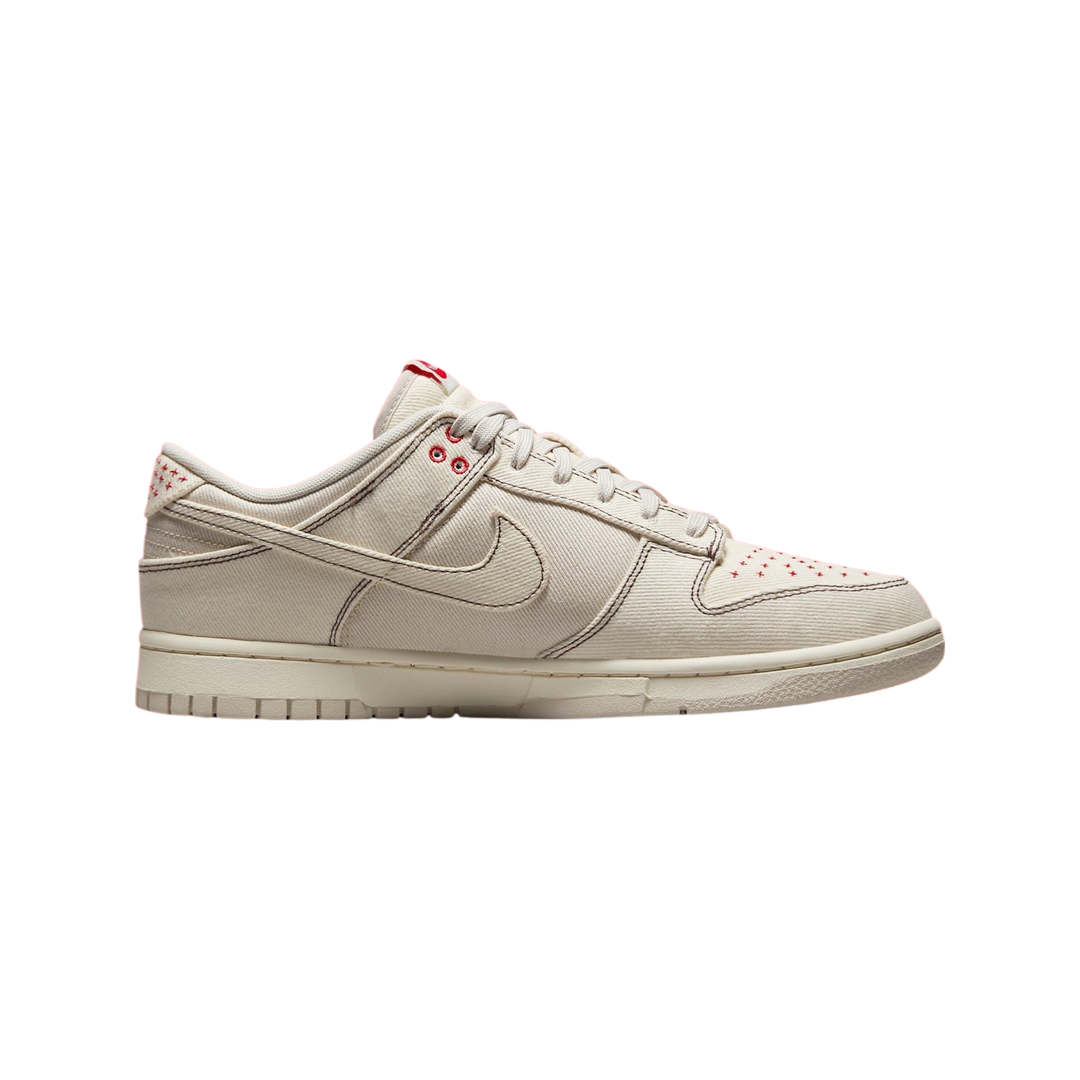 Nike Dunk Low Sashiko Light Orewood Brown Sneakers - Men's Casual Shoes for Streetwear & Everyday Wear | Perfect for Urban Fashion & Comfortable Walking