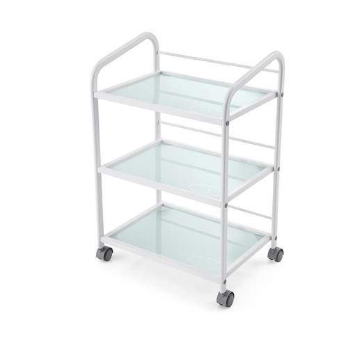 Professional Beauty Salon Pedicure Trolley Cart with Wheels - Portable Manicure Station for Nail Spa, Salon & Home Use - Ideal for Pedicures, Manicures & Nail Care Services
