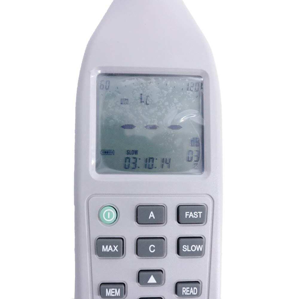 TES-52A Portable Digital Sound Level Meter - Handheld Noise Decibel Tester with LCD Display | Perfect for Industrial, Construction & Home Noise Monitoring