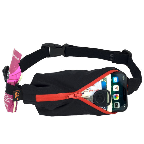 Performance Series SPIbelt - Running Waist Pack for Men & Women, Adjustable Fitness Belt with Zipper Pocket for Phone, Keys & Essentials - Perfect for Jogging, Hiking & Workouts
