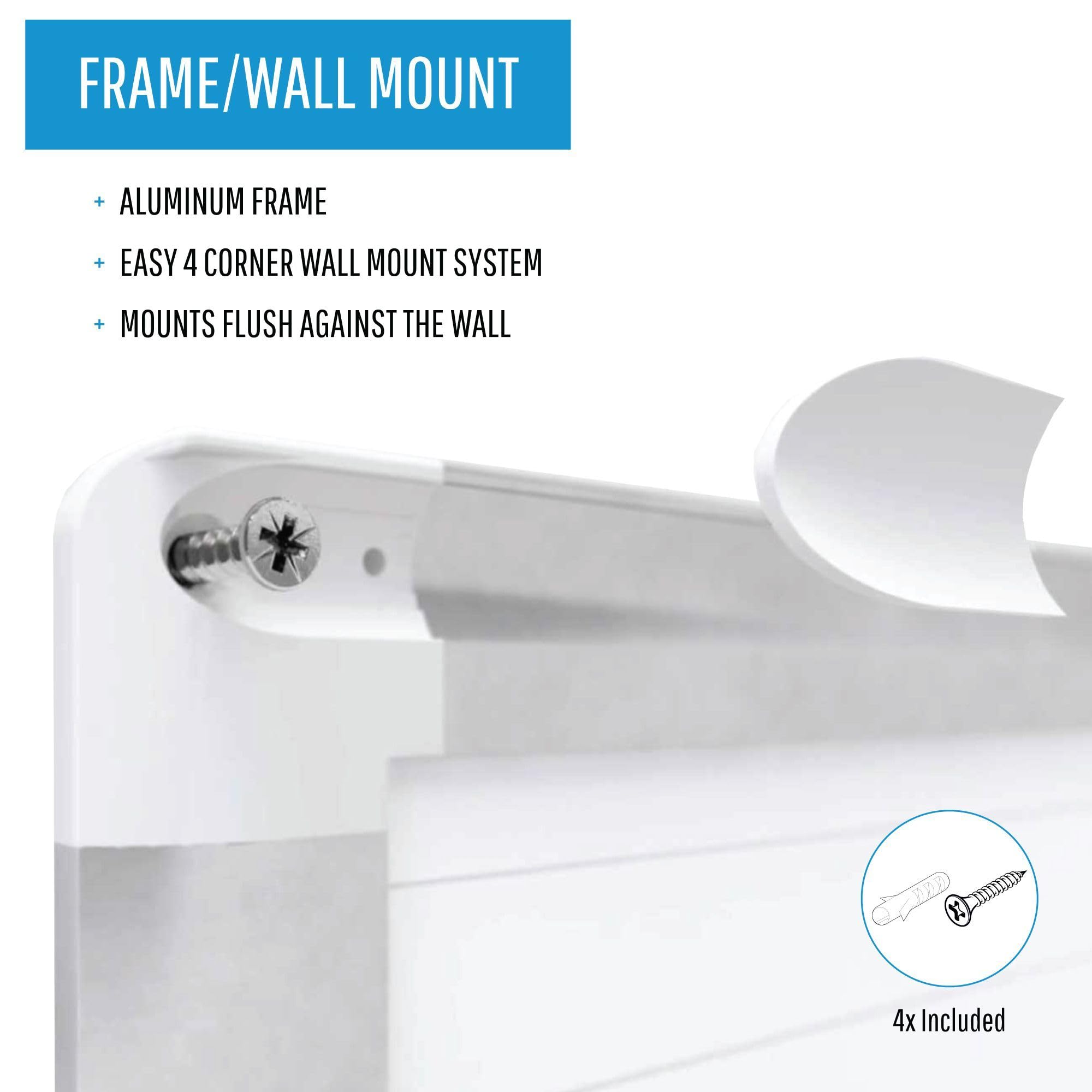 MasterVision MA0592830A Magnetic Dry Erase Whiteboard - 36