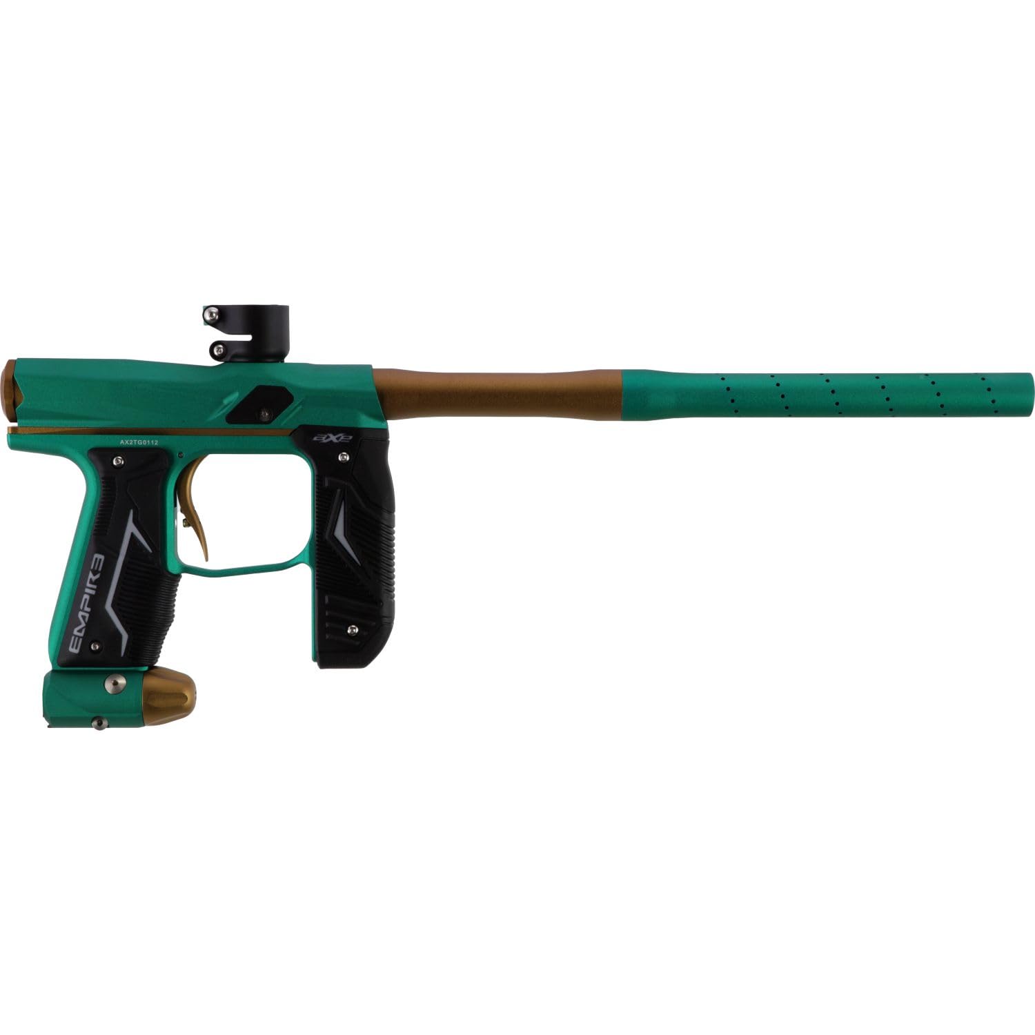 Empire Axe 2.0 Paintball Marker - Dust Silver & Dust Gold | Professional Paintball Gun for Adults | Tournament & Woodsball Scenarios