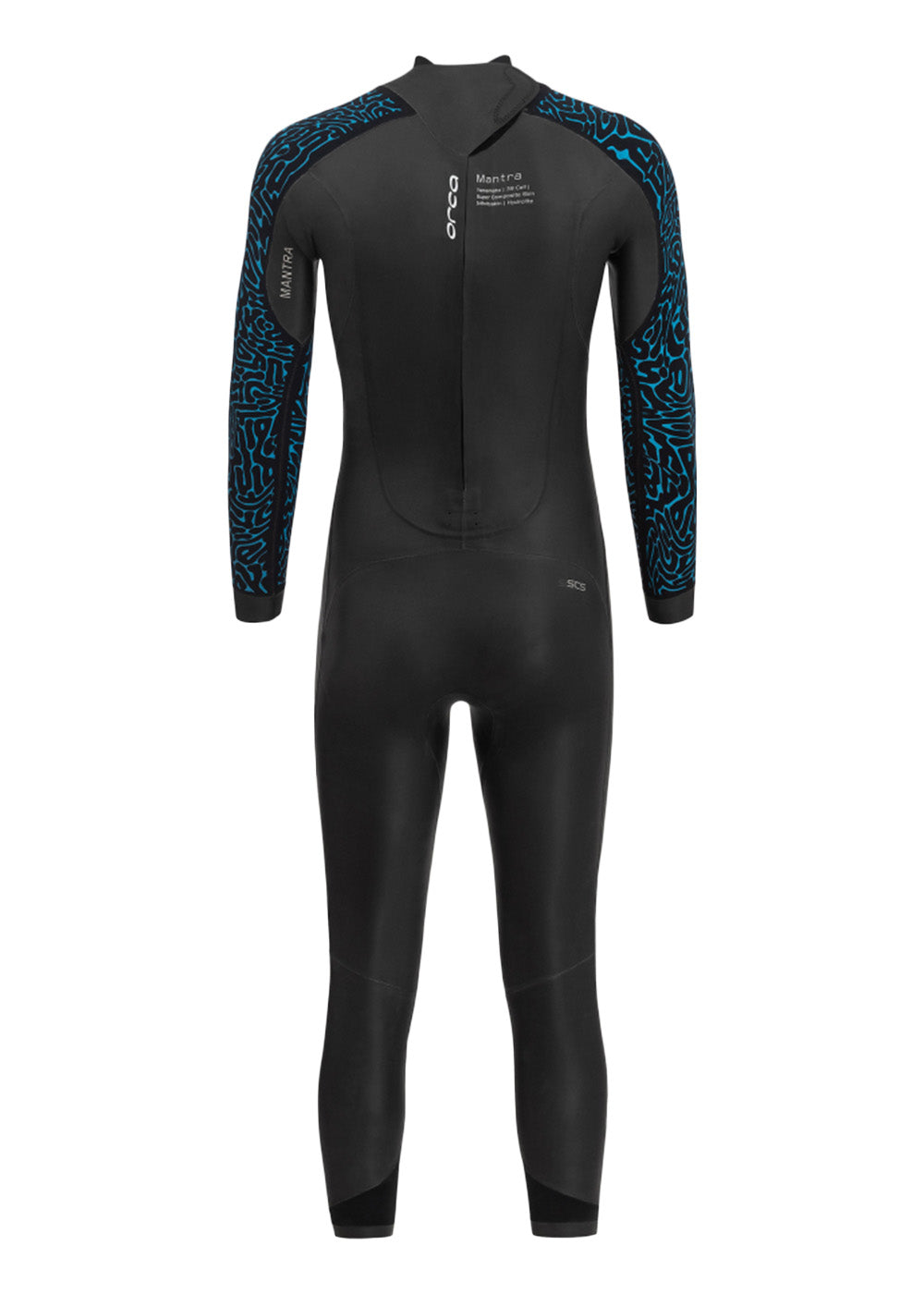 Orca Men's Mantra Freediving Wetsuit - 3mm Neoprene Spearfishing & Scuba Diving Suit for Warm Water - Perfect for Ocean Adventures & Water Sports