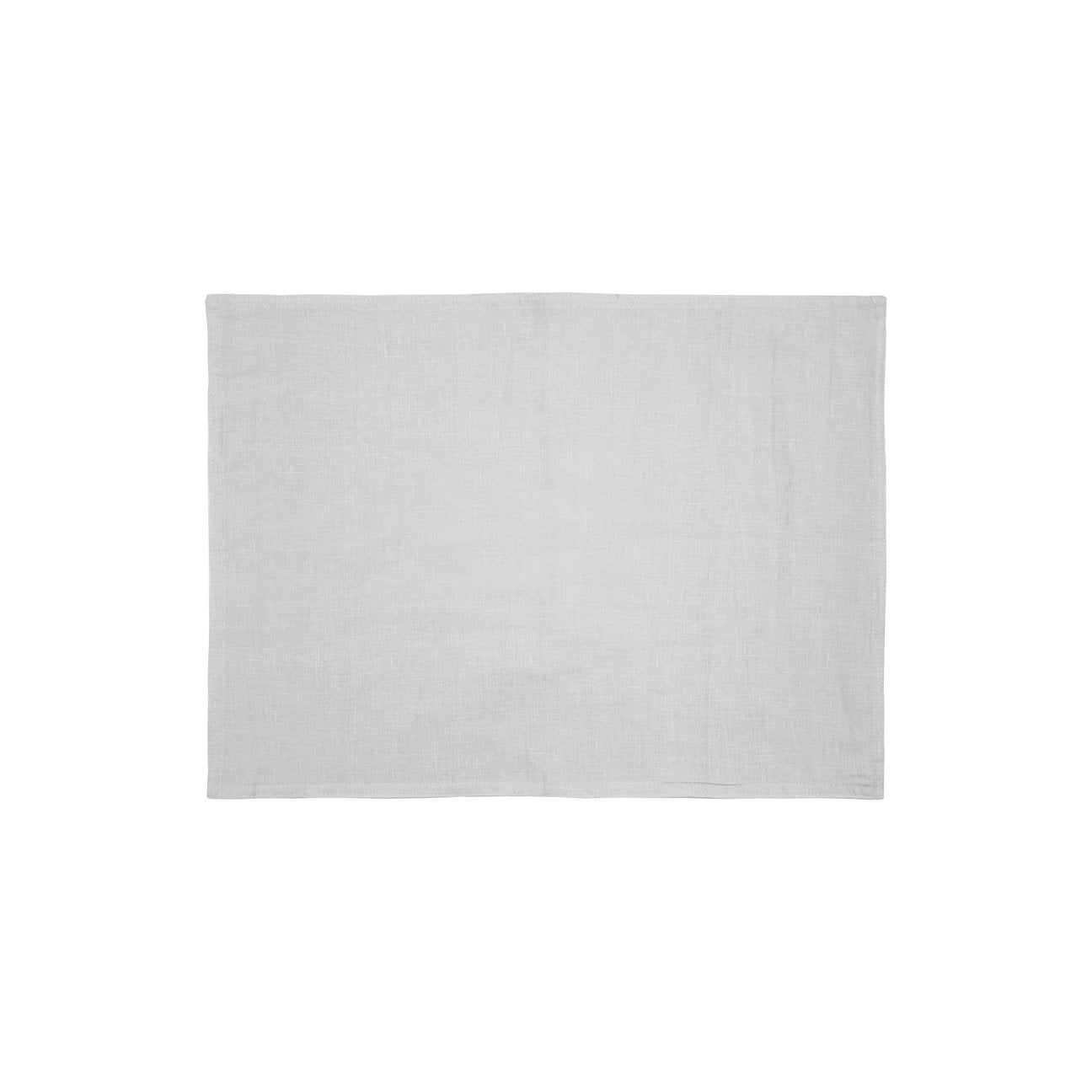 Premium French Linen Placemats Set of 4 - 33x45cm Elegant Table Mats for Dining - Bambury Washable Natural Tableware for Formal Dinner, Wedding, Holiday Decor