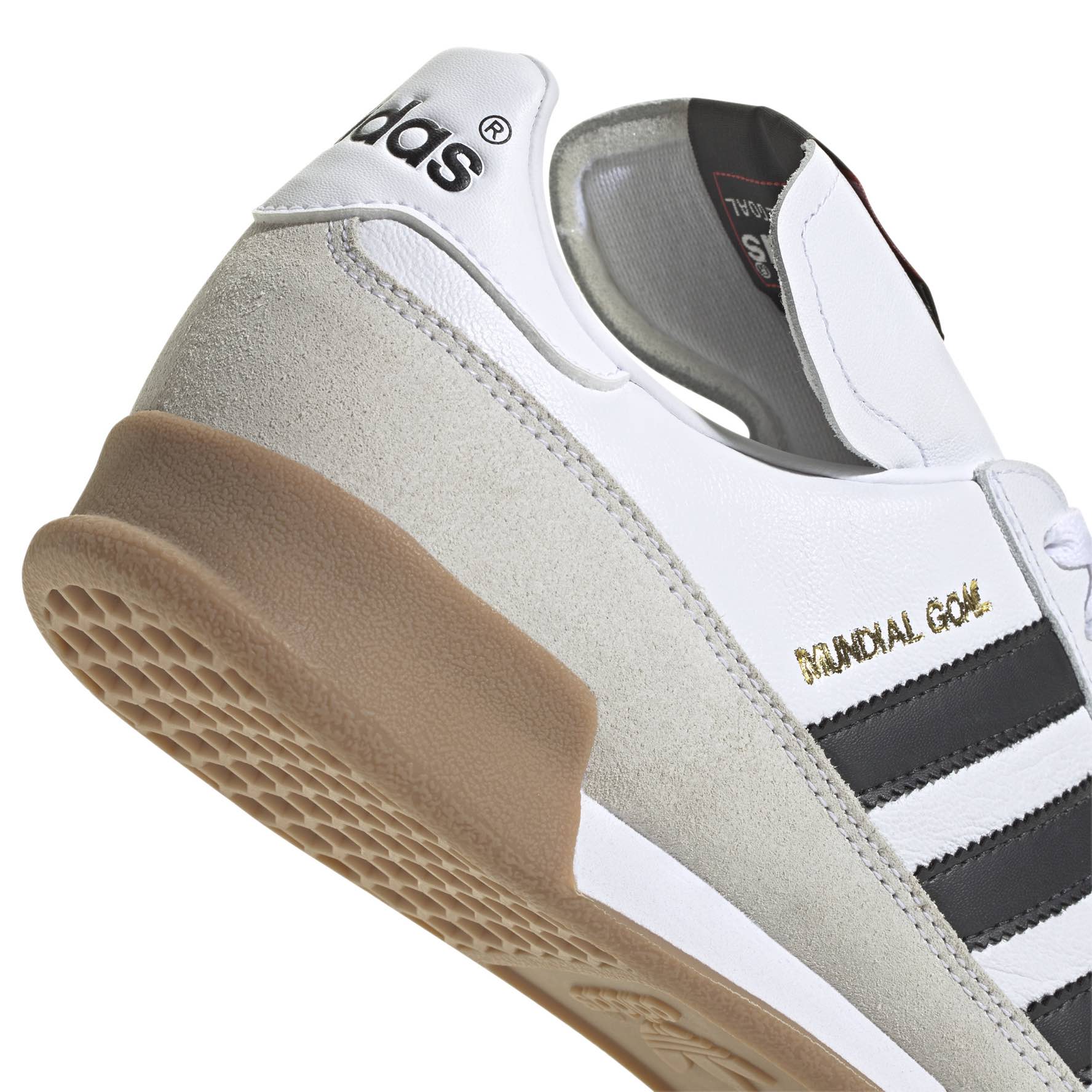 adidas Mundial Goal Indoor Court Soccer Shoes - Lightweight & Durable for Indoor Football, Futsal & Training - Perfect for Gym, Turf & Hard Court Play