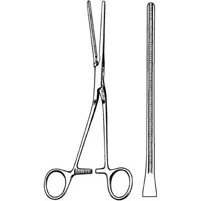 Debakey Atraumatic Coarctation Forceps 8 3/4