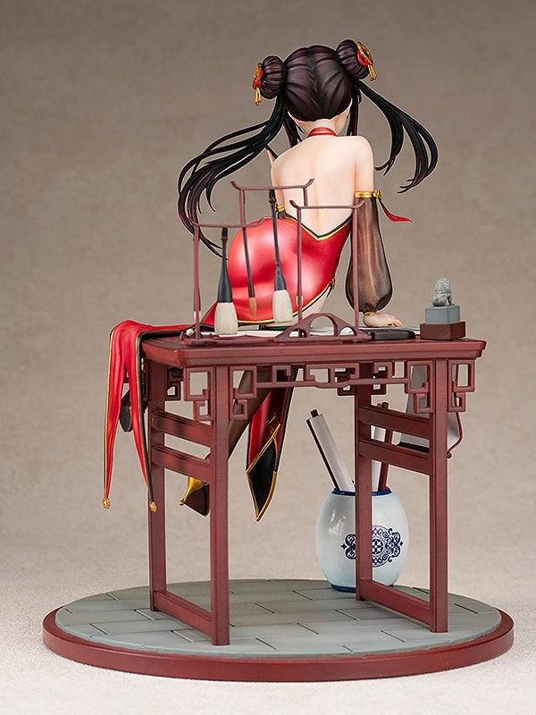 Date A Live IV 1/7 Scale Kurumi Tokisaki Calligraphic Beauty Ver. Anime Figure Statue (20cm) - Perfect for Anime Collections, Room Decor, and Gift Giving