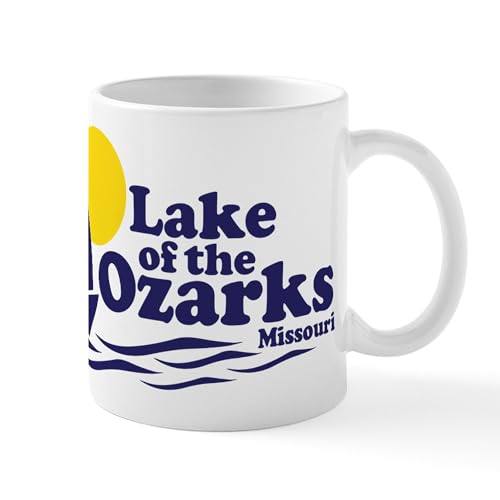 White - Lake Of The Ozarks Missouri Mugs