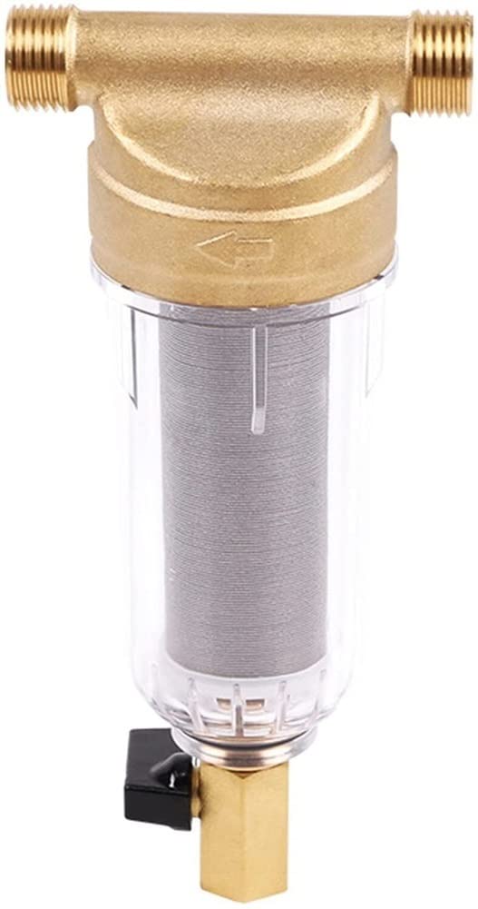 XINDONG Whole House Water Filter System - Pre-Filter Tap for Household Plumbing, Non-Drinking Water Purification | Improves Water Quality for Bathing, Laundry & Appliance Protection