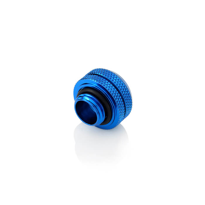 Bitspower Multi Link Fitting for 14mm OD Tubing - Royal Blue - Perfect for Custom PC Water Cooling Loops & Hardline Builds