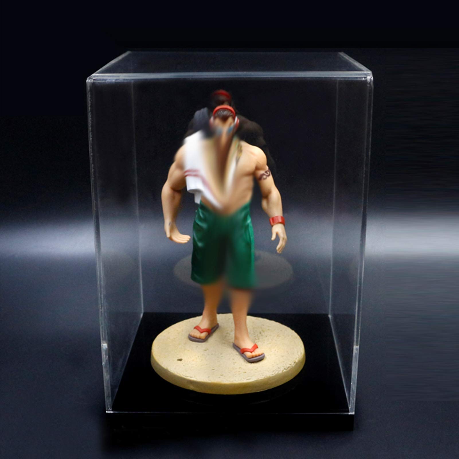 YANJINGYJ Clear Acrylic Display Case 18x14x20cm - Premium Collectible Showcase for Action Figures, Lego Toys & Memorabilia - Perfect for Home Decor, Store Displays & Gift Packaging