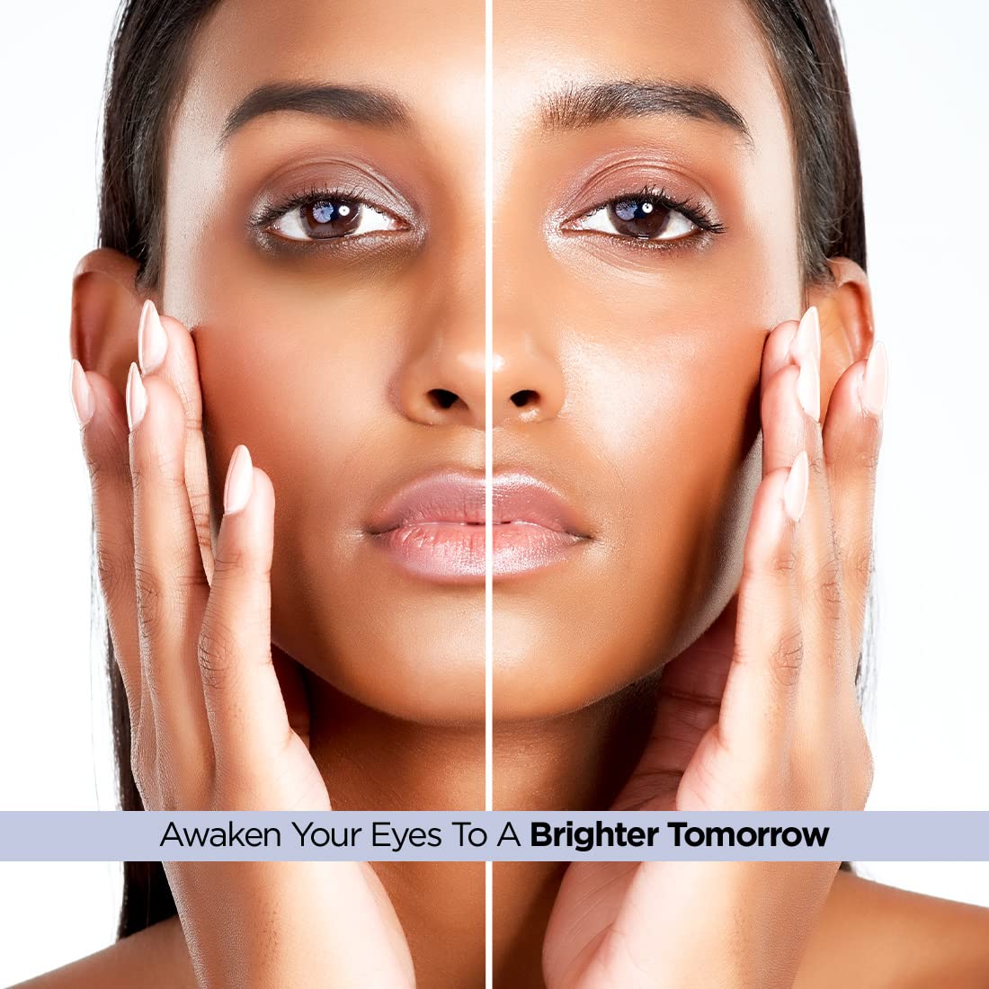 The Woman Company Under Eye Cream for Dark Circles, Puffy Eyes & Fine Lines - Caffeine, Vitamin E, Niacinamide & Hyaluronic Acid Enriched - 15 gm - Perfect for Morning & Night Skincare Routine