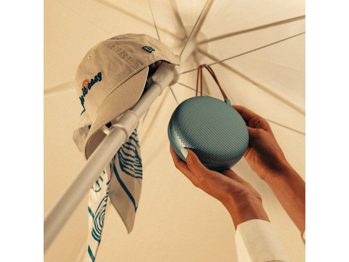 Bang & Olufsen BeoSound A1 Gen 3 Portable Bluetooth Speaker - Premium Sound, Waterproof Design for Outdoor Adventures, Pool Parties & Travel