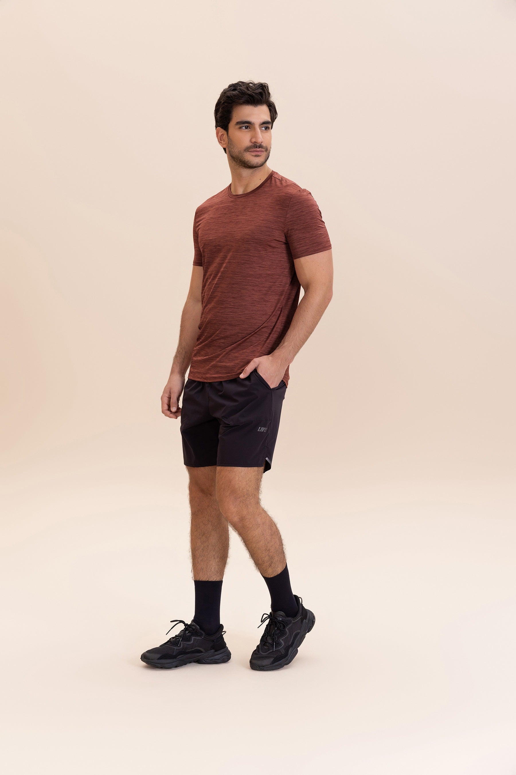 Comfy Reflex Back Men's T-Shirt - Soft Cotton Casual Tee for Everyday Wear | Gym, Lounge & Outdoor Activities