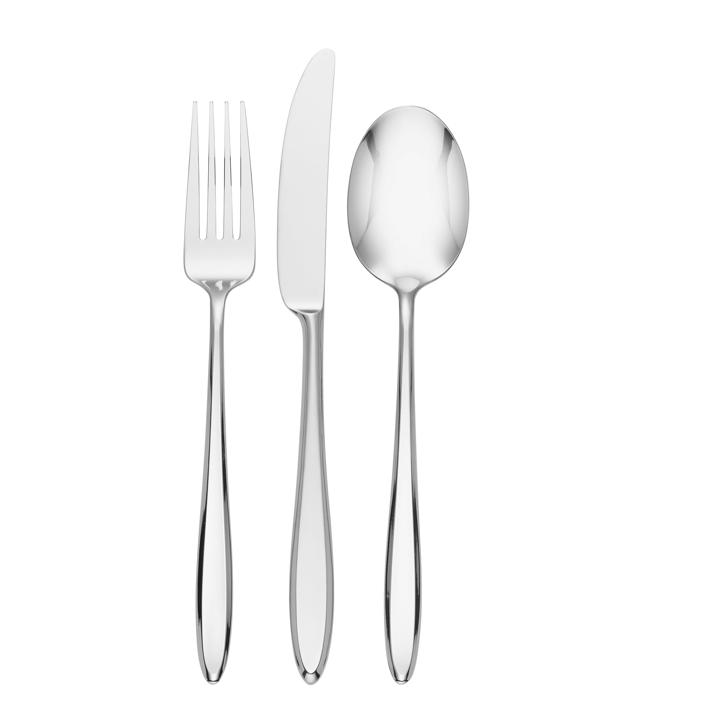 Premium Ayla 12-Piece Stainless Steel Flatware Set - Dinner Fork, Salad Fork, Teaspoon & Dinner Knife - Elegant Tableware for Home, Restaurant & Wedding Use