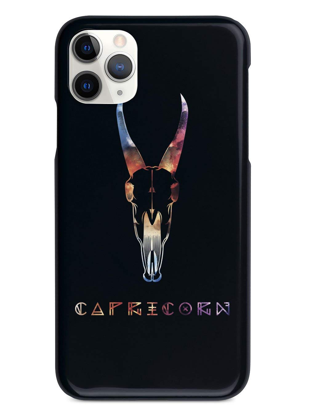 Premium 3D Textured Protective Phone Case for Apple iPhone 12 Pro Max - Inspired Cosmic Zodiac Capricorn Design - Shockproof & Scratch Resistant Cover - Perfect for Daily Use, Travel & Outdoor Activities