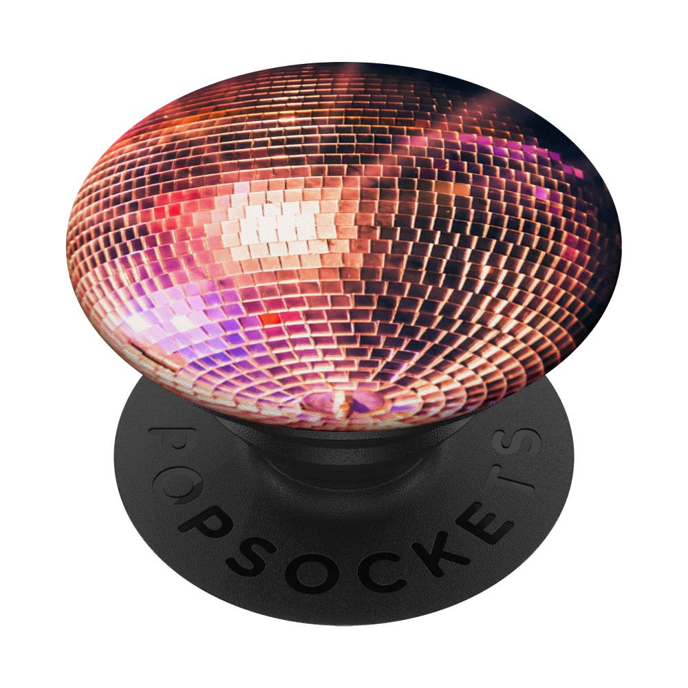 Disco Ball PopSockets Phone Grip & Stand - Swivel Mount for Smartphones & Tablets - Perfect for Parties, Dorm Rooms & Nightlife Accessories