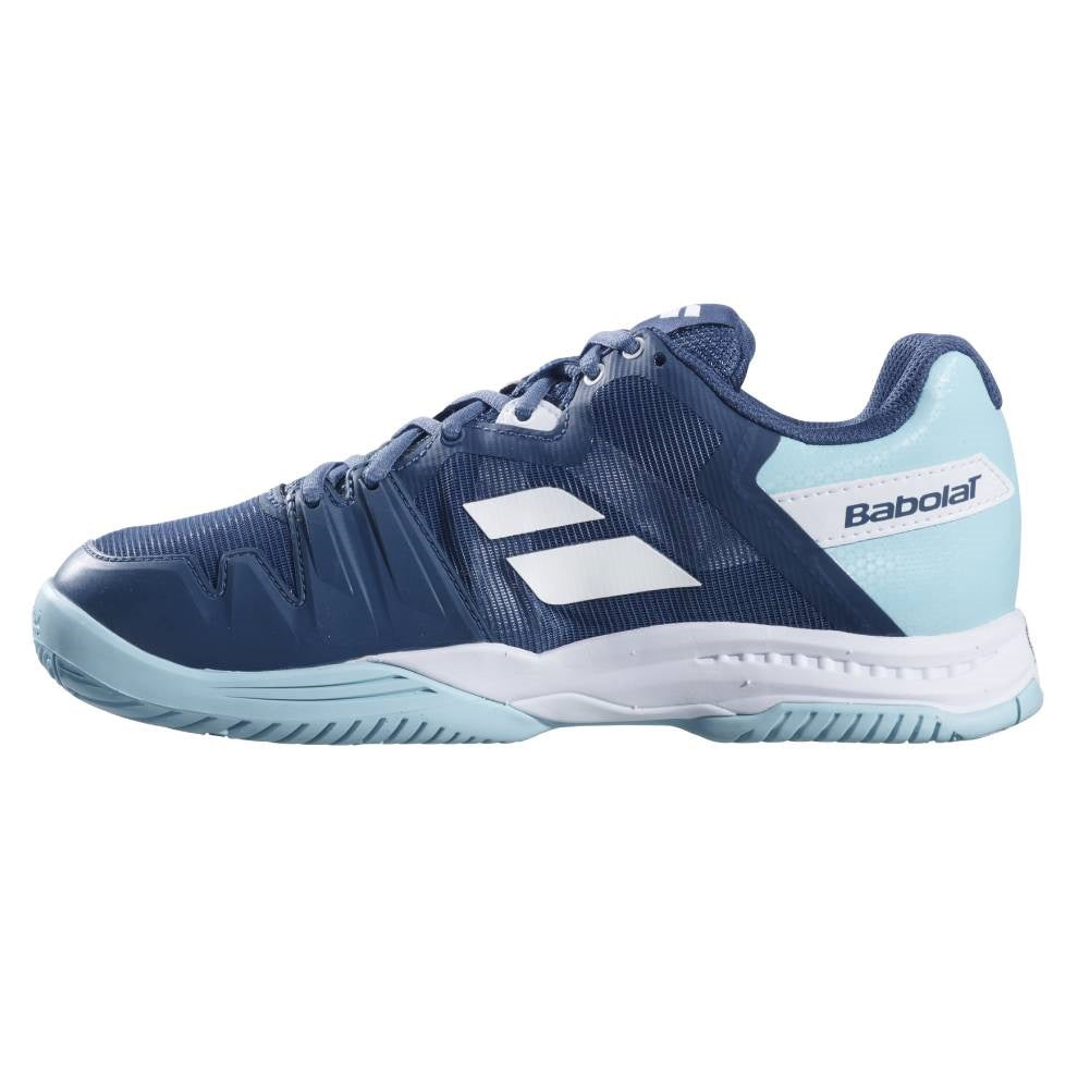 Babolat SFX 3 AC Women's Tennis Shoes - Lightweight & Supportive Court Shoes for Women in Blue | Perfect for Competitive Play & Training Sessions