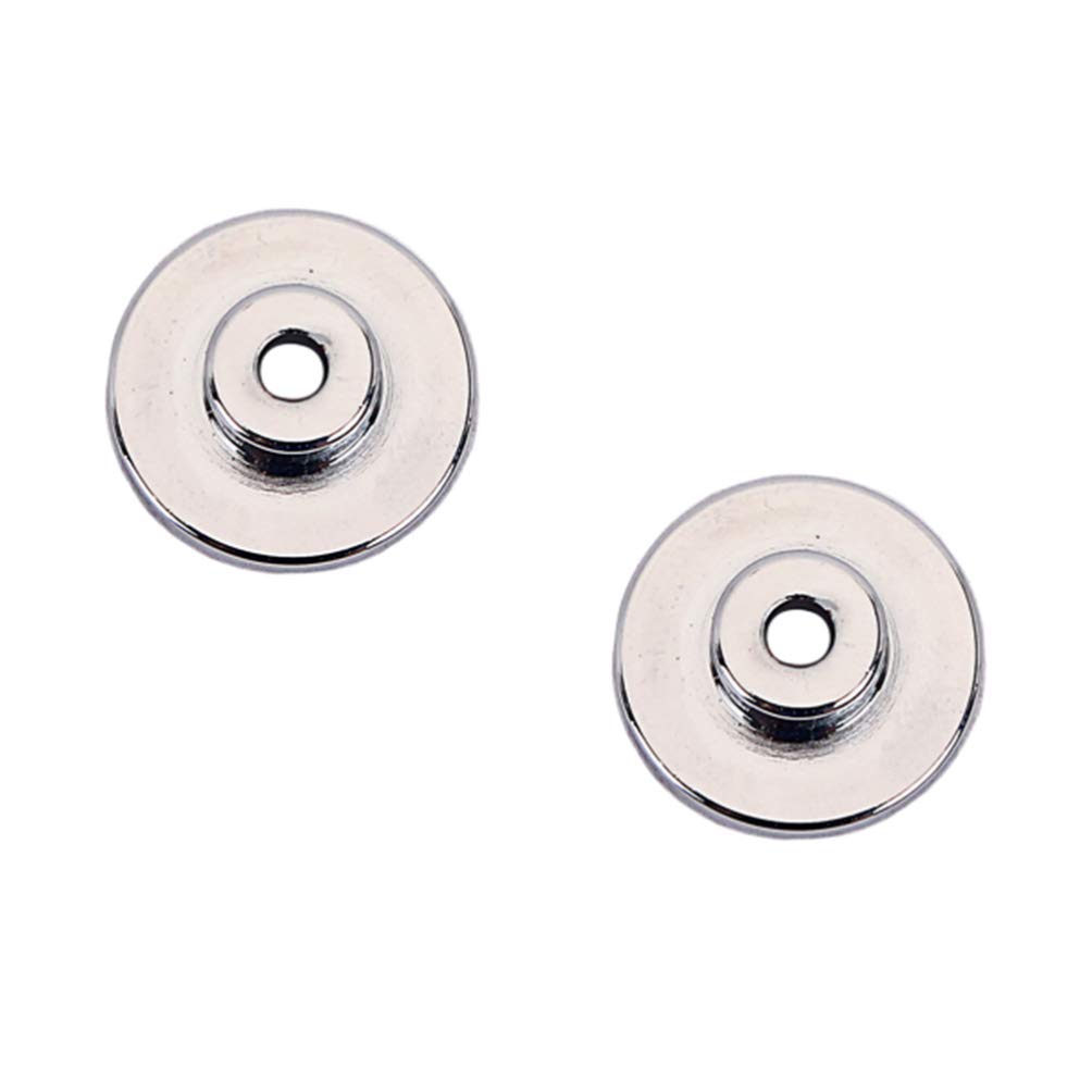 Premium 2-Piece Metal Round String Trees & Retainer Guides for Electric & Bass Guitars - Durable Guitar Accessories for Enhanced Tuning Stability | Perfect for DIY Guitar Repair & Setup
