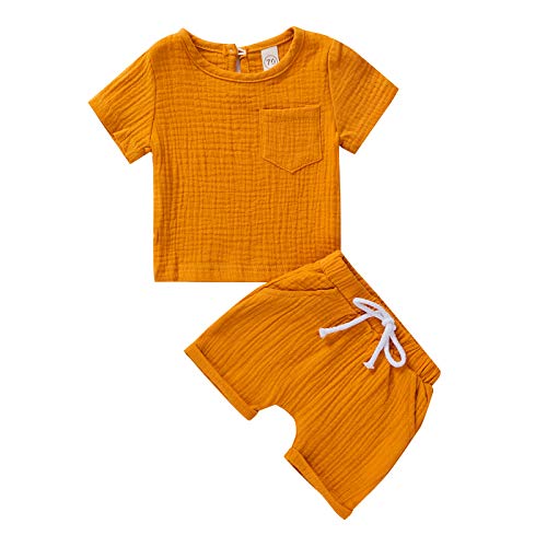 Shorts Set Yellow