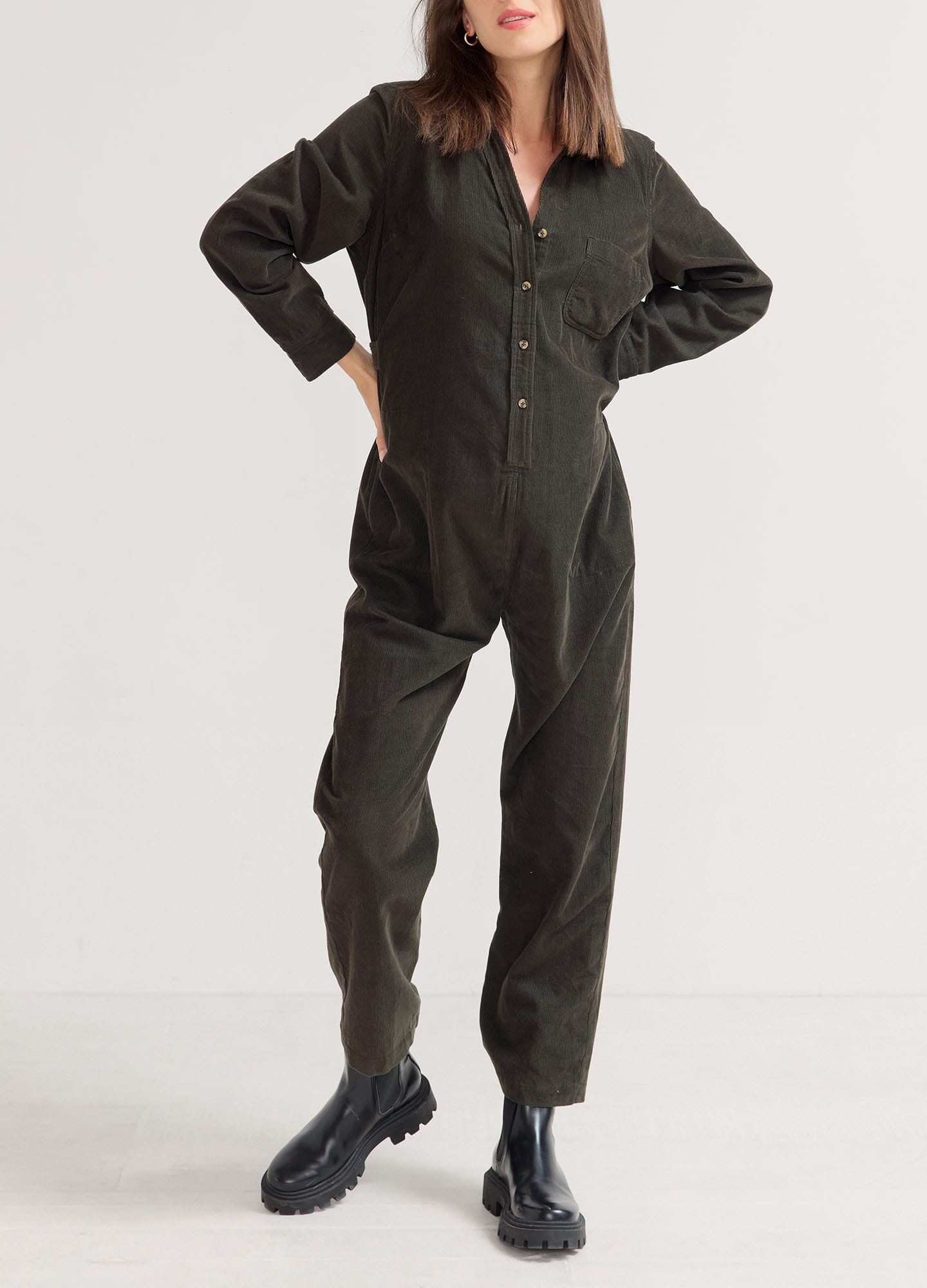 Comfortable Nursing Jumpsuit for Moms - Soft Maternity Wear for Breastfeeding & Everyday Use - Perfect for Work, Travel & Casual Outings