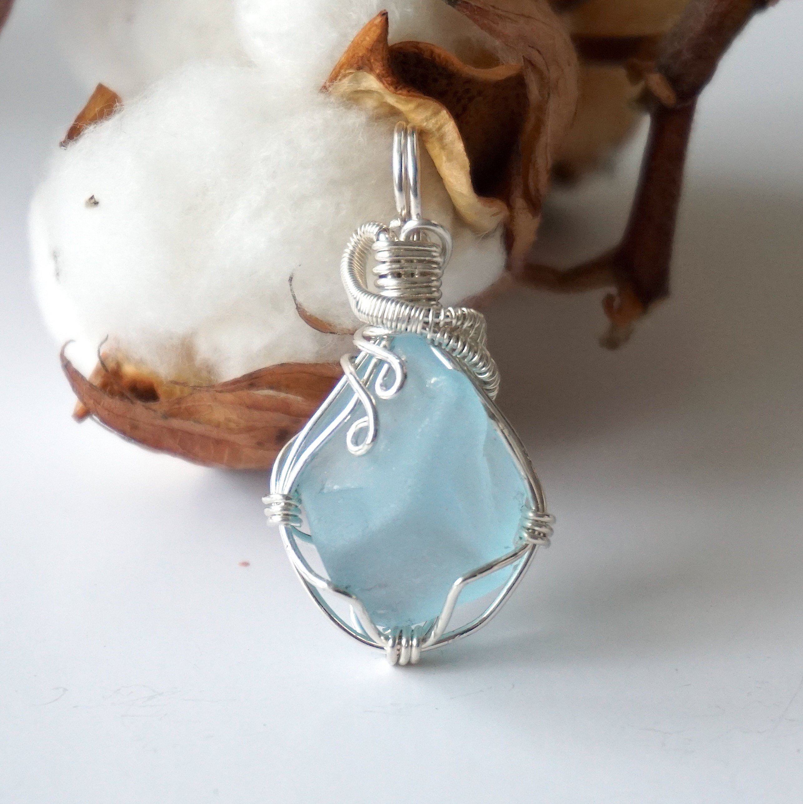 Blue Topaz Pendant Necklace in Sterling Silver - Elegant Jewelry Gift for Women, Perfect for Birthdays, Anniversaries & Special Occasions