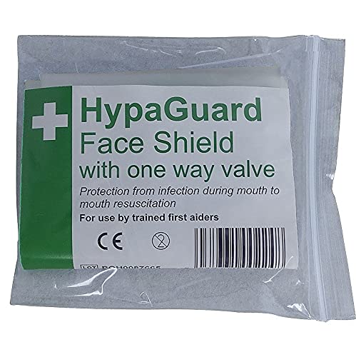 HypaGuard Personal Protection Pouch for CPR Resuscitation & First Aid - Anti-Contamination Nylon Wallet for Emergency Medical Use, Outdoor Safety & Travel First Aid Kits