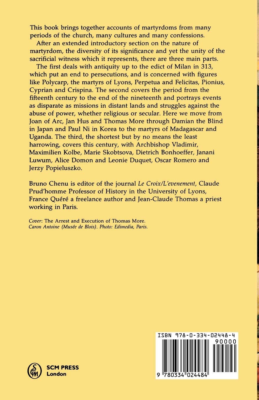 The Book of Christian Martyrs - Inspiring Stories of Faith & Perseverance - Perfect for Bible Study & Spiritual Growth
