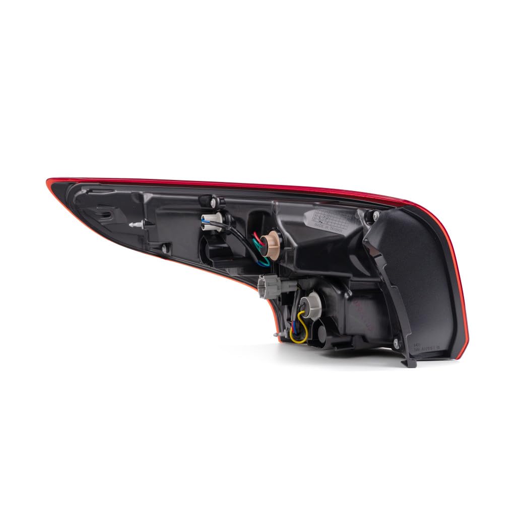 2017-2018-2019 Nissan Rogue Sport/Qashqai Passenger Side Outer Tail Light Assembly Replacement - Compatible with NI2805117 & 26550-6MA0A - Perfect for Night Driving Safety & Car Restoration Projects