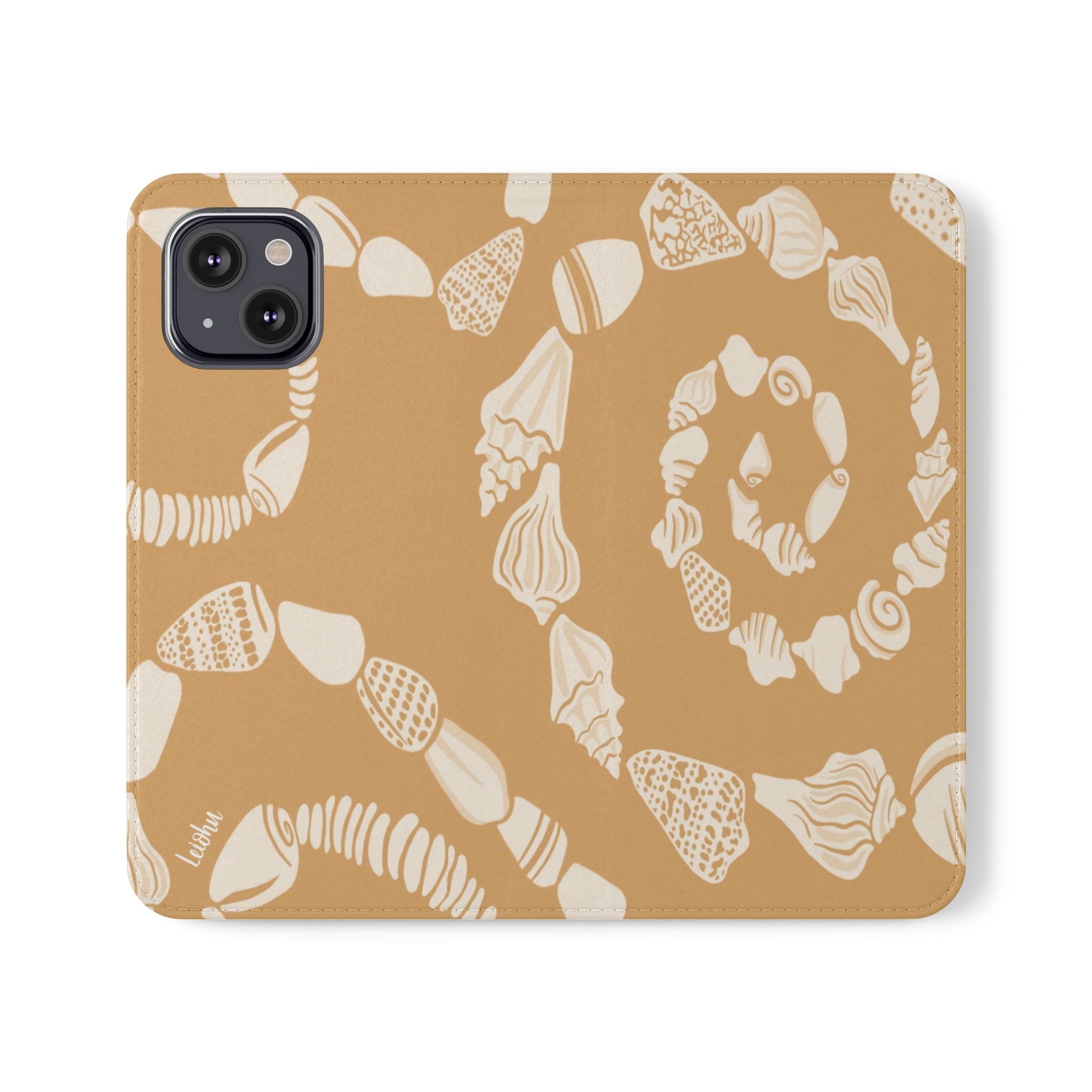 Groovy Shell Folio Case for iPad - Premium PU Leather Protective Cover with Auto Sleep/Wake, Slim Design for iPad Pro/Air/Mini - Perfect for Work, Travel & School