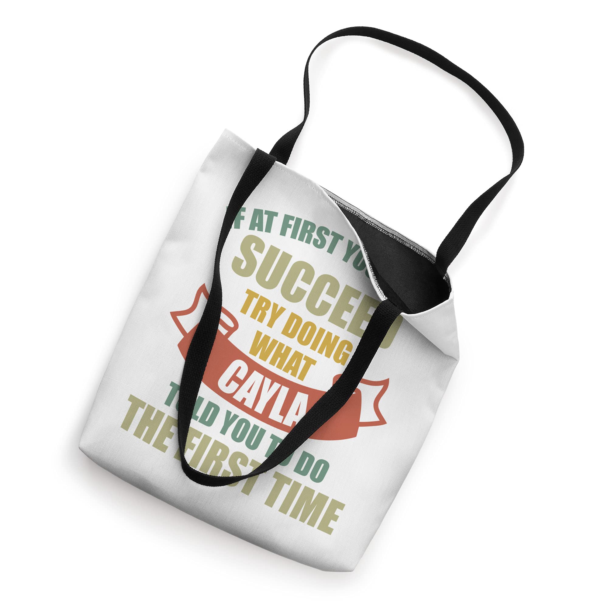 Personalized Name Shirt & Tote Bag - Custom CAYLA First Name Gift for Women | Birthday, Mother's Day, Christmas Present