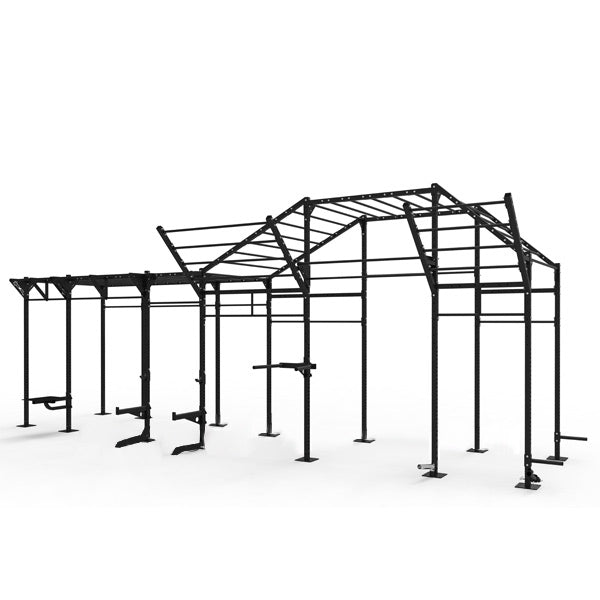 XM Fitness 30 FSMB Loaded Rig - Heavy Duty Power Rack for Home Gym Strength Training | Perfect for Weightlifting, CrossFit & Functional Training Workouts