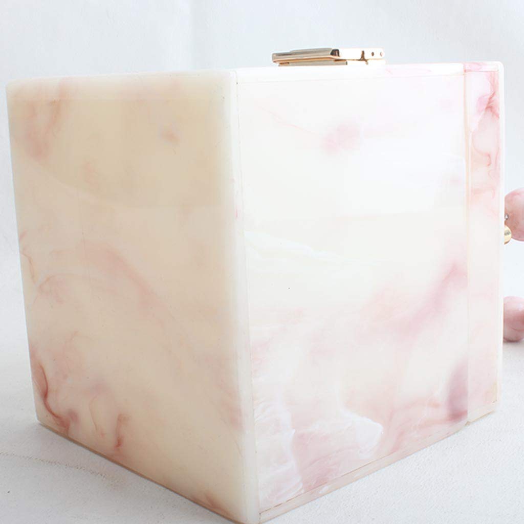 Stylish White Crossbody Bag for Women - Elegant Box Shape Clutch Purse for Wedding, Evening & Prom - Perfect Shoulder Bag for Bridal Party & Special Occasions