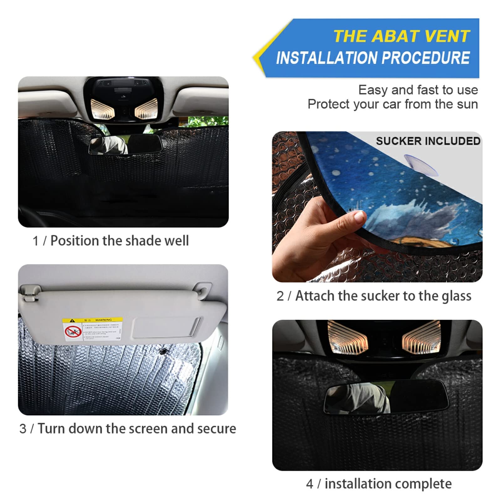 Premium Hawk Dream Catcher Car Sunshade – Foldable Windshield Sunscreen UV Protection (55 x 27.6 Inches) | Blocks Heat & Glare for Cars, SUVs & Trucks | Perfect for Summer Parking & Road Trips