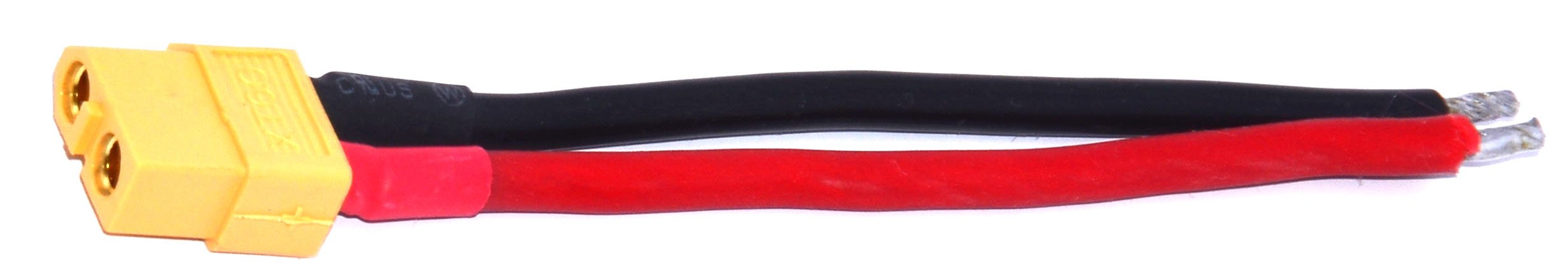 2PCS XT60 Female Connector with Housing - 10cm 16AWG Silicone Wire for RC Drones, Cars, and DIY Electronics Projects
