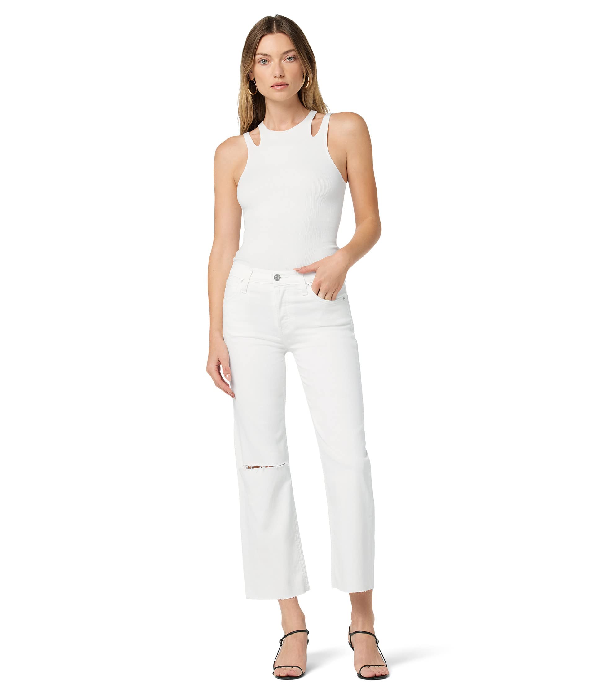HUDSON Women's Rosie High Rise Wide Leg Jeans - Comfortable & Stylish Denim Pants for Casual Wear, Office, and Weekend Outfits