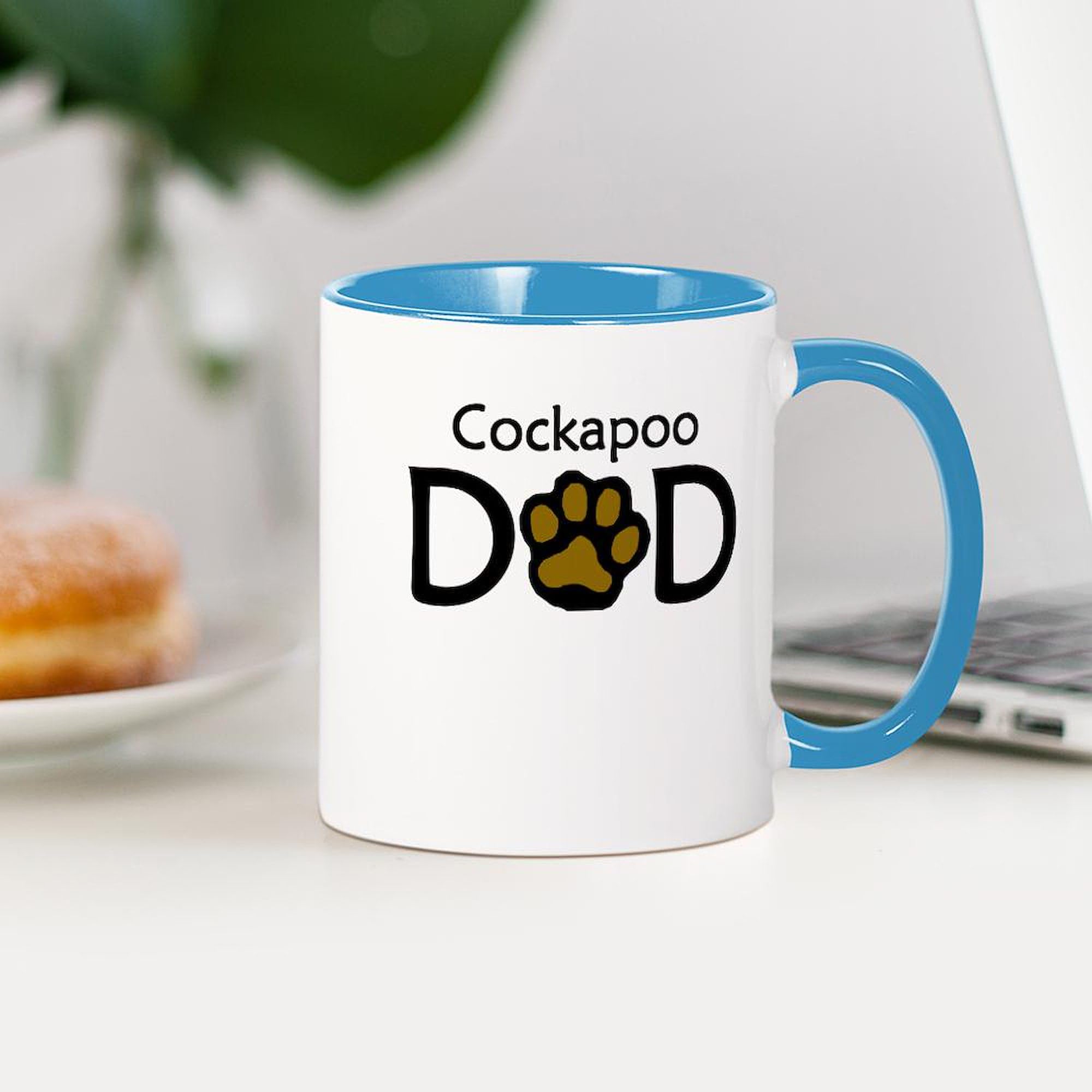 Cockapoo Dad Coffee Mug - 11 oz (325 ml) Ceramic Cup for Tea, Coffee & Hot Drinks - Perfect Gift for Dog Lovers & Father's Day