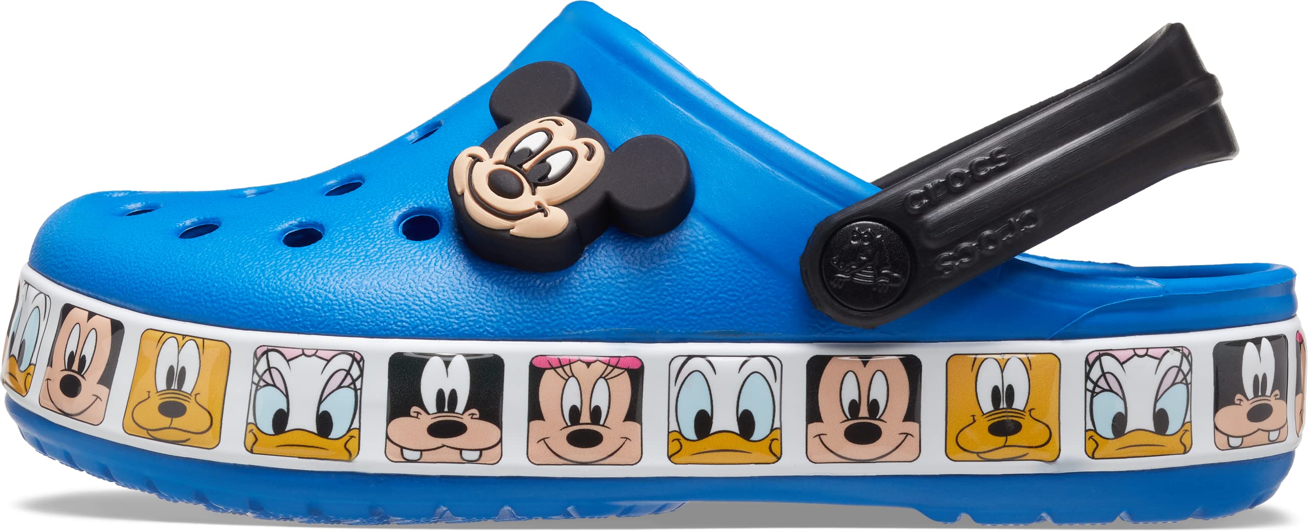 Crocs Unisex Kids' Disney Mickey & Friends Clogs - Comfortable Lightweight Slip-On Shoes for Boys & Girls - Perfect for Playtime, School & Outdoor Activities