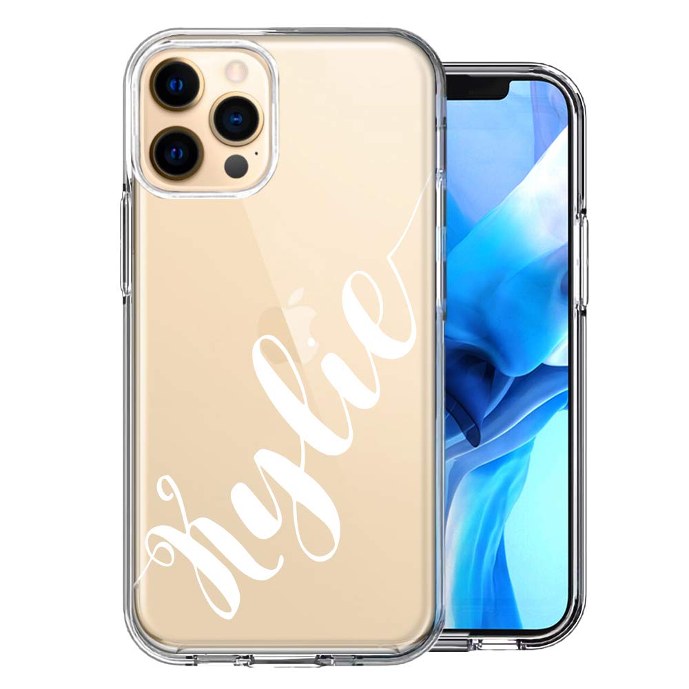 Custom Personalized Name Design Case for Apple iPhone 12 & 12 Pro - Handwritten Style Phone Cover with Your Own Text - Perfect for Gifts, Daily Use & Unique Style Expression