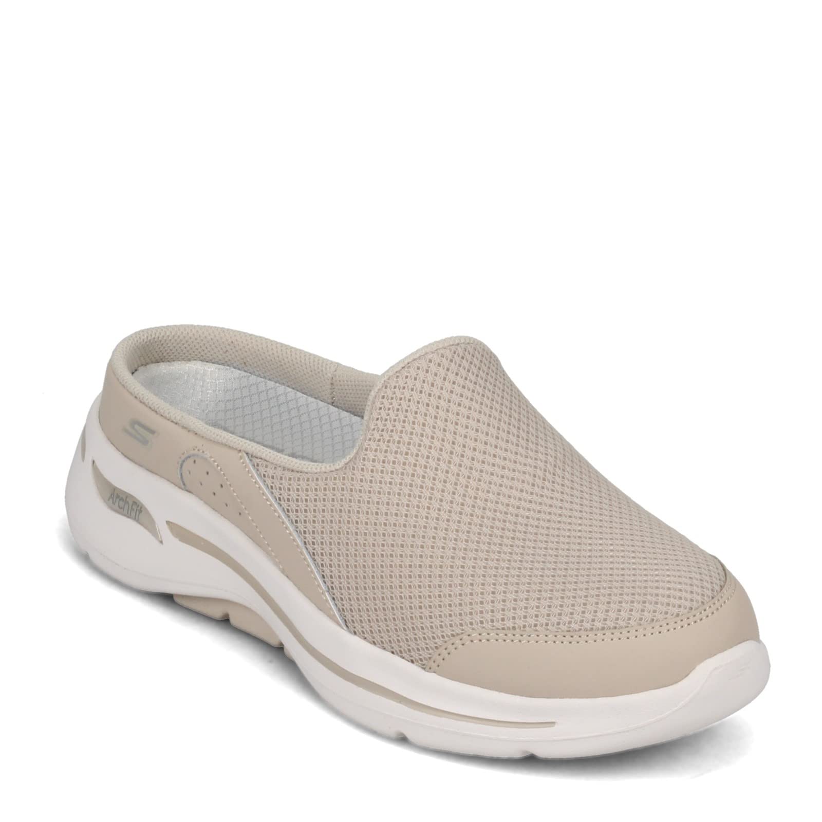 Skechers Women's Go Walk Arch Fit-Seven Seas Clog - Comfortable Slip-On Shoes for Walking, Travel & Everyday Wear