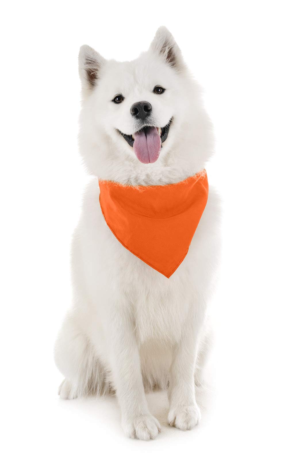 Balec Dog Bandanas Set of 4 - Adjustable Triangle Scarf Bibs for Small, Medium & Large Dogs - Soft Cotton Pet Accessories for Daily Walks, Grooming & Photo Shoots
