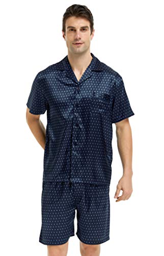 Navy Blue Polka Dot