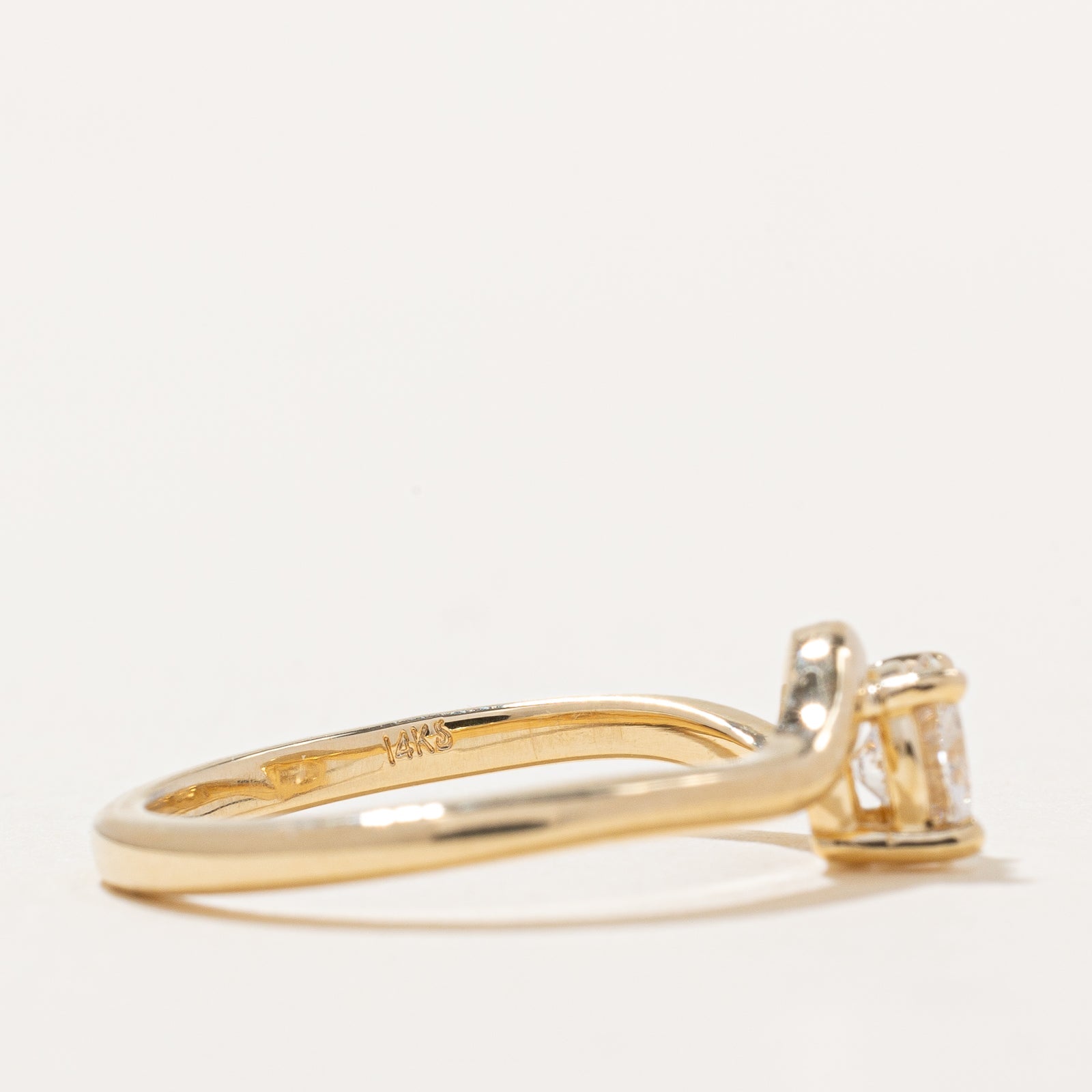 100 Ways GIA Certified Freeform Diamond Engagement Ring | 0.54 Carat | Size 6.75 | Unique Handcrafted Wedding Band | Perfect for Proposals, Anniversaries & Special Occasions