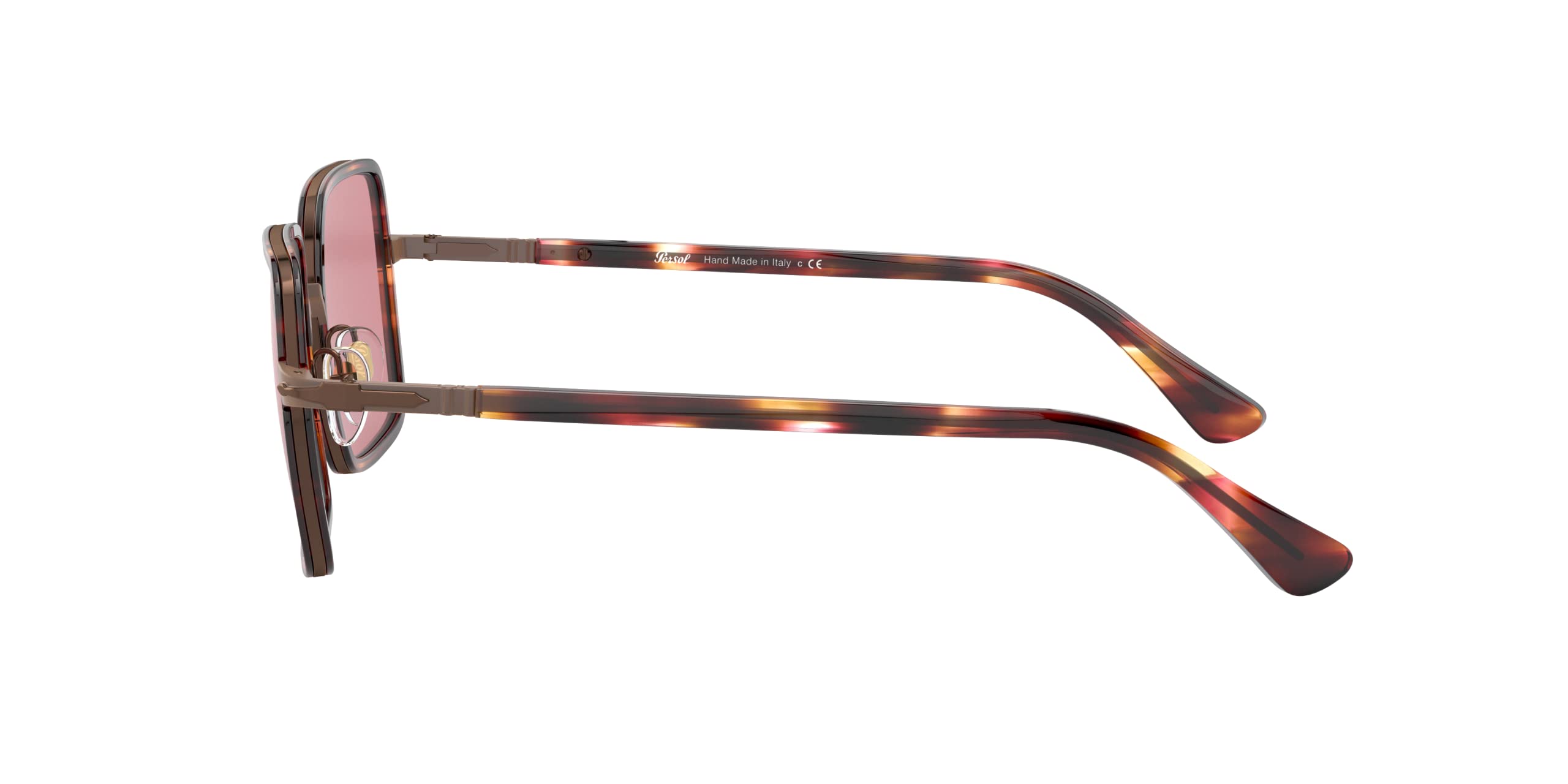 Persol PO2475S Square Sunglasses for Men & Women – Classic UV Protection Sunglasses for Driving, Travel & Outdoor Activities