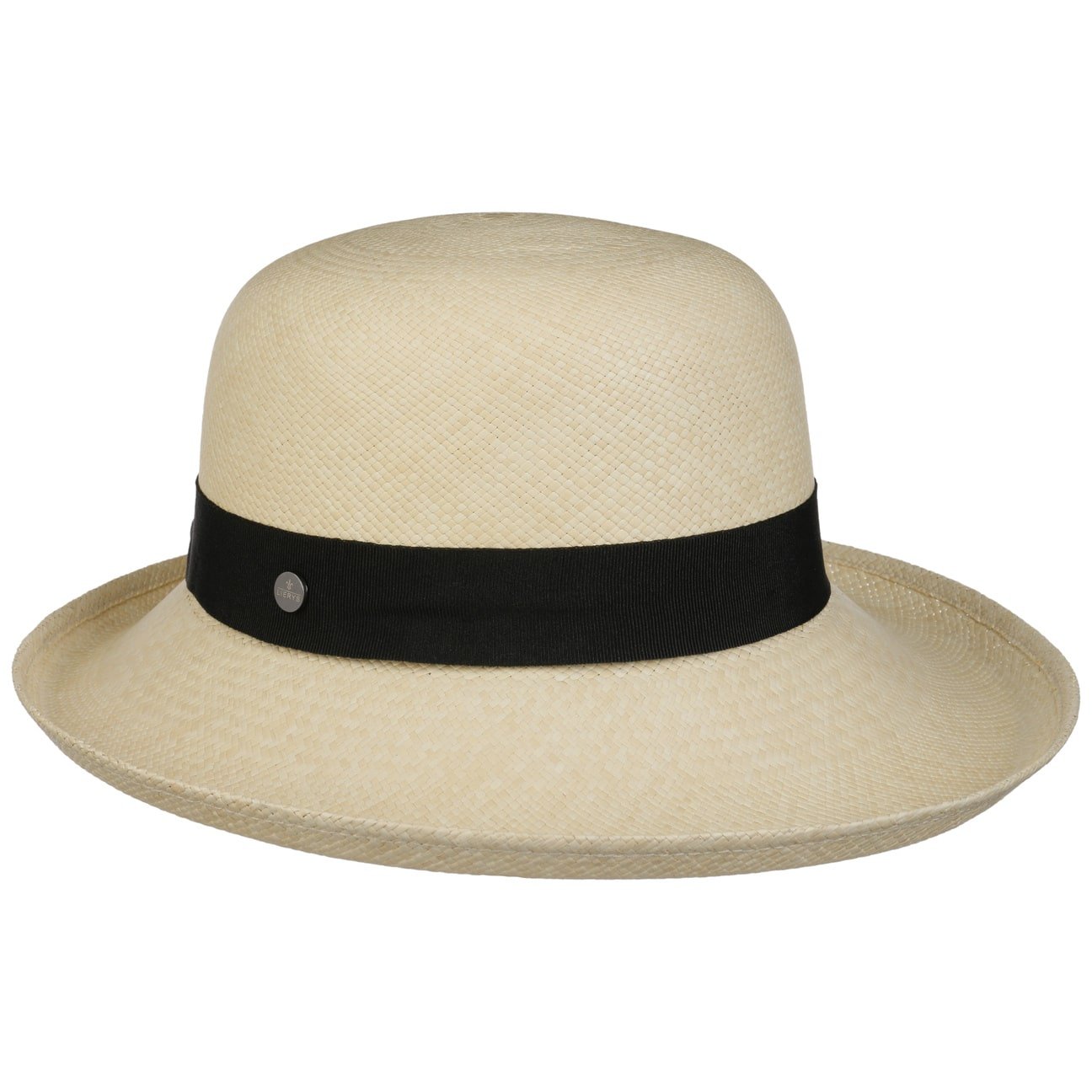 Lierys Pasadena Panama Hat with Upward Brim - Lightweight Summer Sun Hat for Women, Beach Vacation, Outdoor Activities & Fashion Accessories