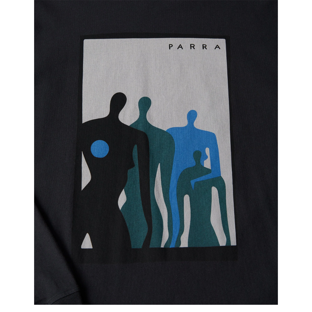The Visitors Long Sleeve T-Shirt - Black | Comfortable Cotton Crewneck Shirt for Men & Women | Perfect for Casual Wear, Travel & Outdoor Activities