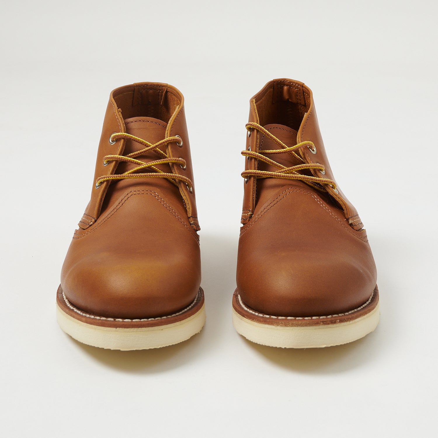 Red Wing 3140 Men's Chukka Boots in Tan Leather - Comfortable & Durable Work Boots for Construction, Hiking & Outdoor Activities