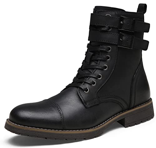 8204a-genuine Leather-black