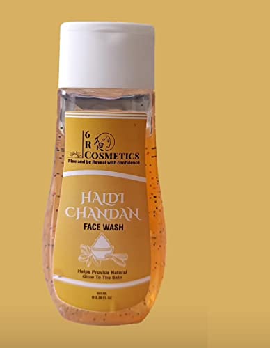 6R Cosmetics Paraben-Free Face Wash for Acne Scars & Pigmentation | SLS-Free, Gentle Cleanser for Clear Skin | Perfect for Daily Skincare Routine & Sensitive Skin Care